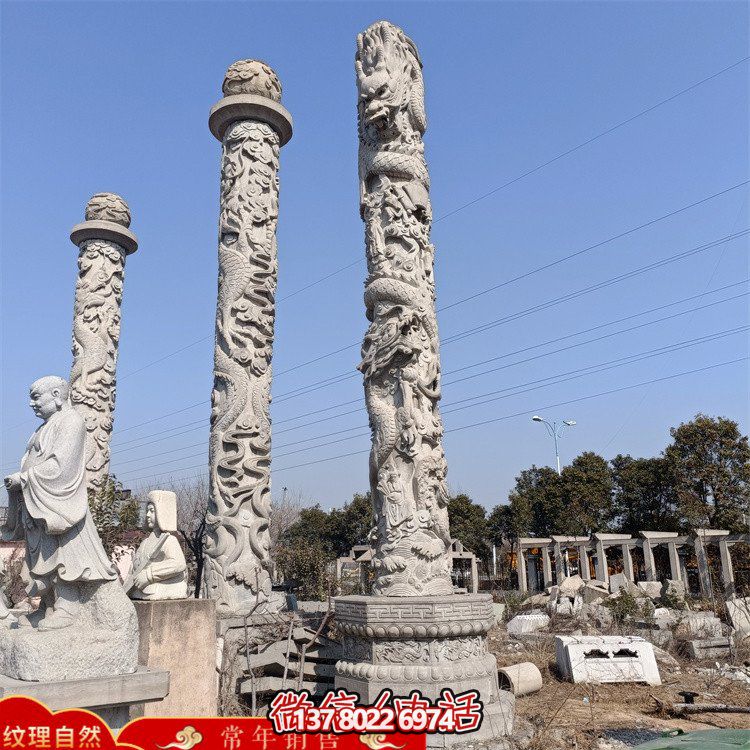 精美石雕文化庭院，欣賞絢麗景觀