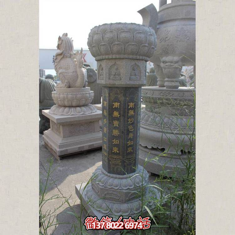 精美大理石浮雕石柱，點(diǎn)綴你的寺廟
