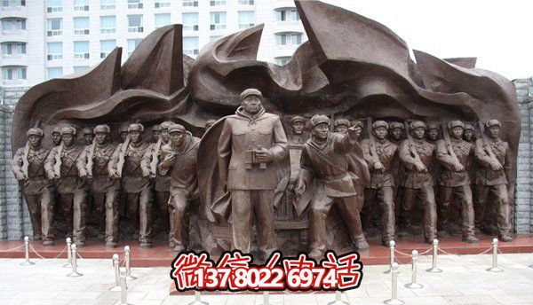 抗戰(zhàn)時(shí)期銅雕雕塑，緬懷那段英雄時(shí)光