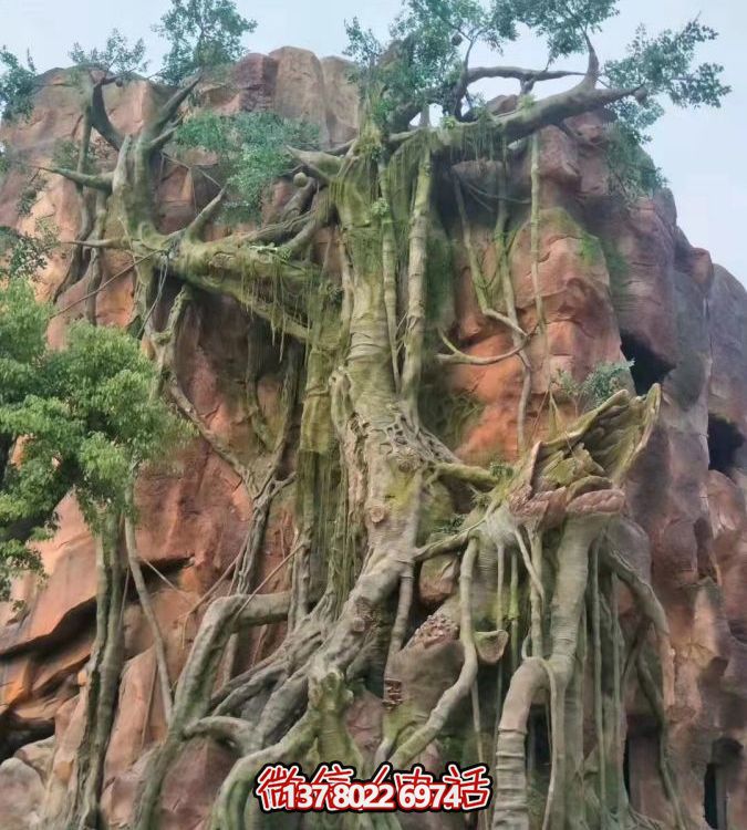 純天然石雕假山雕塑，為公園添彩添靈