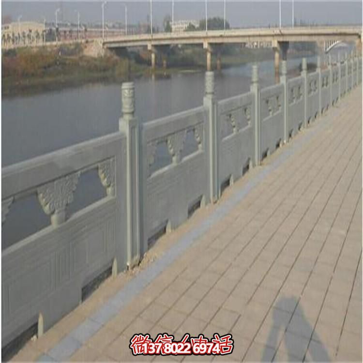 精美青石雕刻欄板，提升景區(qū)、寺廟、湖邊裝飾效果