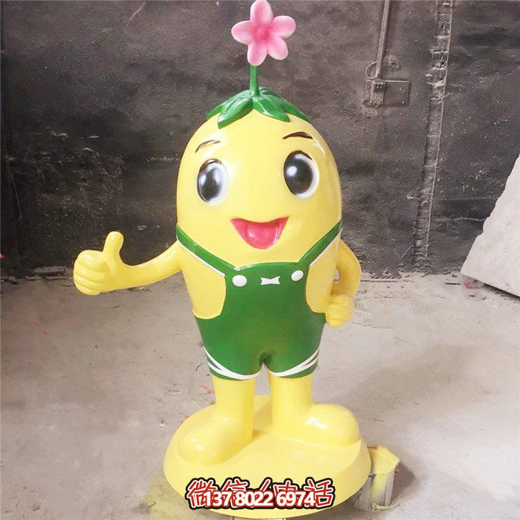 玻璃鋼卡通人物雕塑，給幼兒園創(chuàng)意擺放