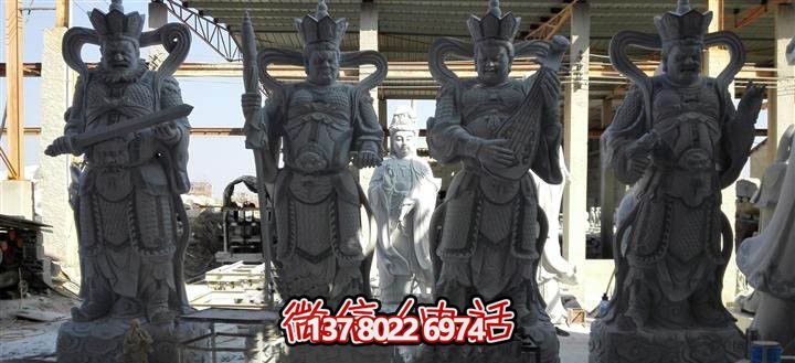 古樸雅致的大理石雕塑，見(jiàn)證古老神佛四大天王的傳承