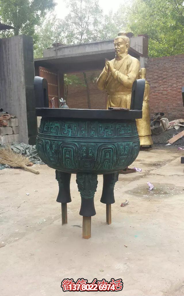 精美青銅雕塑，提升寺廟文物景觀
