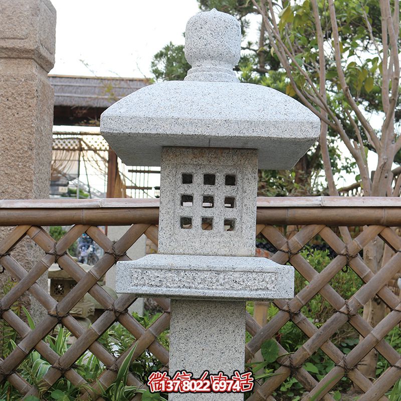 太陽能仿古青石石頭燈，為中式別墅、酒店戶外裝飾