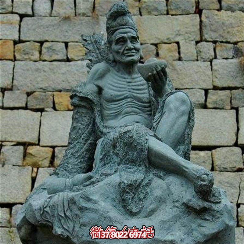 景區(qū)濟公石雕雕塑，帶你感受大自然的魅力