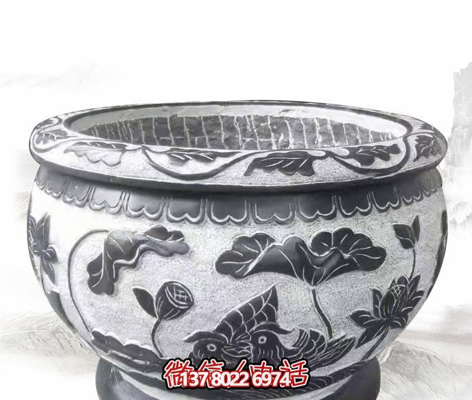 傾情精雕，高端戶外景觀缸雕塑