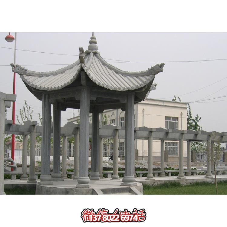 休閑涼亭，美輪美奐，環(huán)境宜人