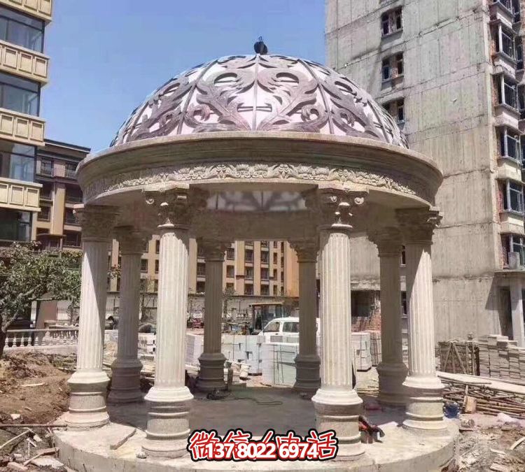 歐式羅馬涼亭，營造優(yōu)雅小區(qū)花園