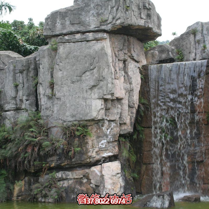百花爭艷，景致美妙——游覽石假山景觀