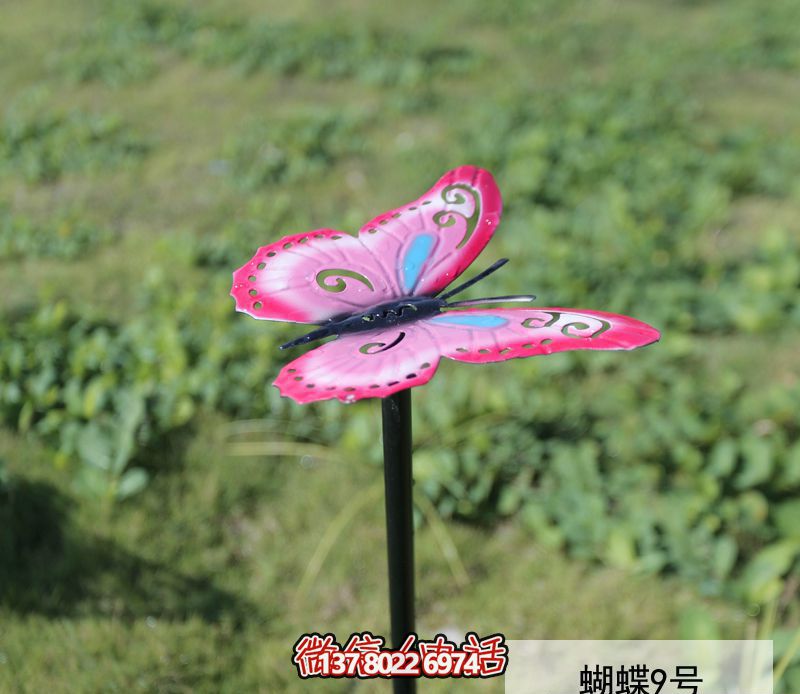 不銹鋼蝴蝶雕塑，創(chuàng)意裝點(diǎn)公園環(huán)境