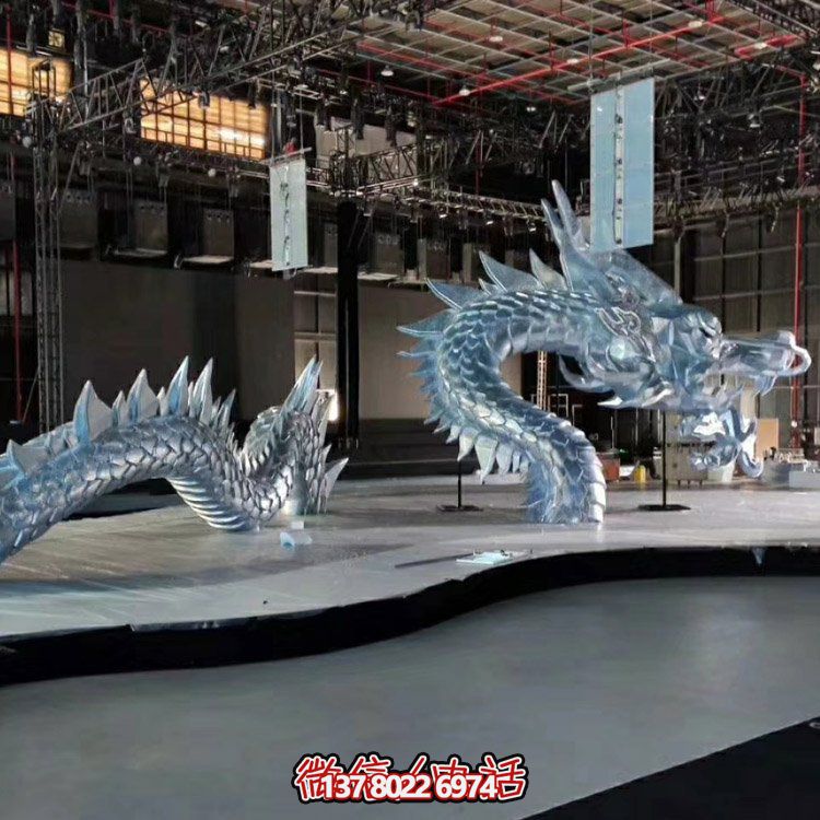 創(chuàng)意玻璃鋼龍雕塑，點亮景觀園林