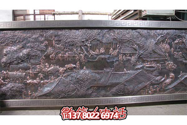 清明上河圖浮雕，欣賞千年藝術(shù)精髓