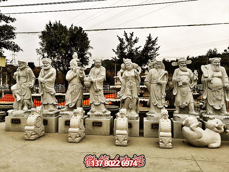 游覽大理古城，欣賞至尊神佛石雕八仙雕塑