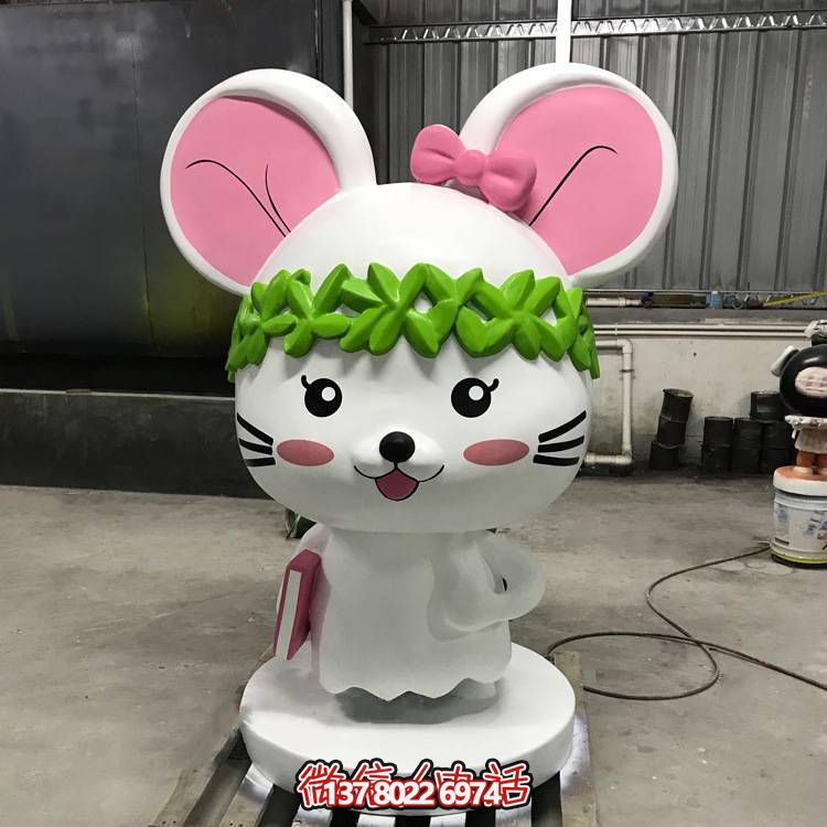 玻璃鋼制動(dòng)物景觀擺件，專為幼兒園兒童打造