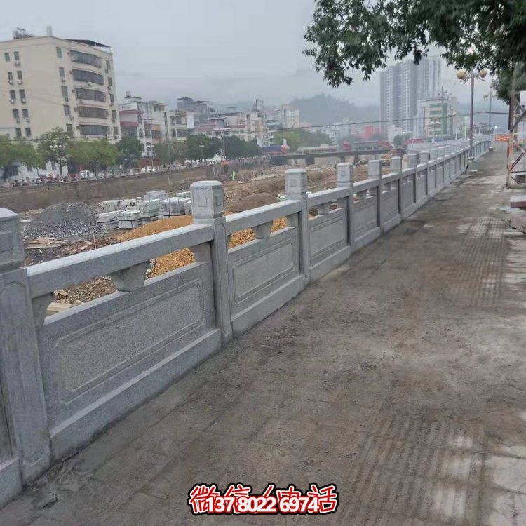 精美大理石雕塑圍欄，美化您的城市河道