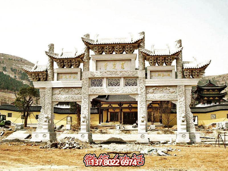 仿古斗拱牌坊，裝點(diǎn)您的景區(qū)、寺院門前