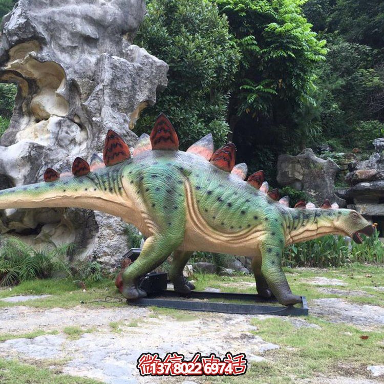 劍齒龍，玻璃鋼仿真恐龍仿生雕塑