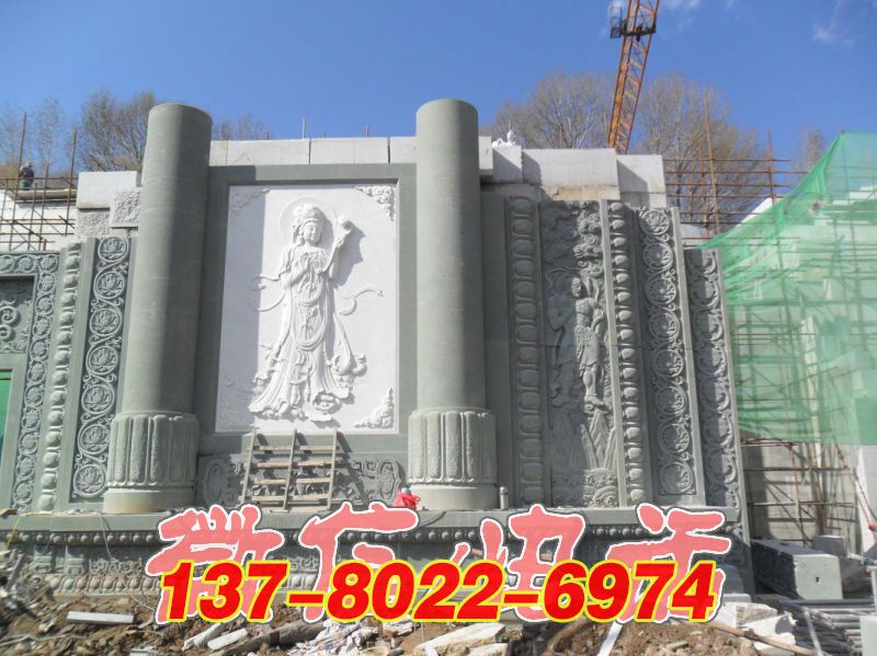 石材構(gòu)建，雕刻佛像、融合佛教建筑—五臺(tái)山顯通寺海會(huì)塔地宮工程